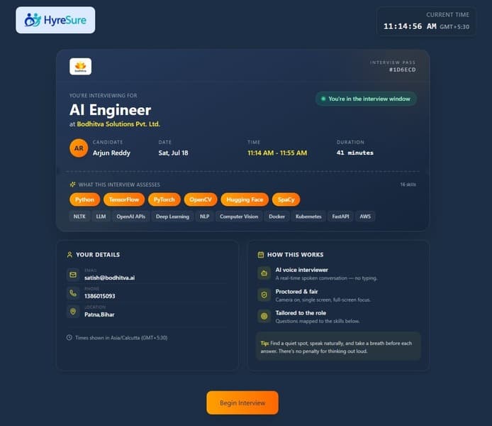 InterviewHub scheduling and calendar integration