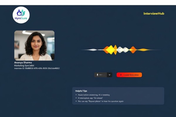 InterviewHub interview room screenshot